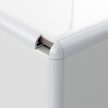 PROFILPLAST 22944-0101 3-PONTOS VÉGZÁRÓ FEHÉR 8 mm (22268-0101)