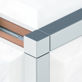   PROFILPLAST 22948-0102 SZÖGLETES VÉGZÁRÓ ELOXÁLT MATT EZÜST 10 mm