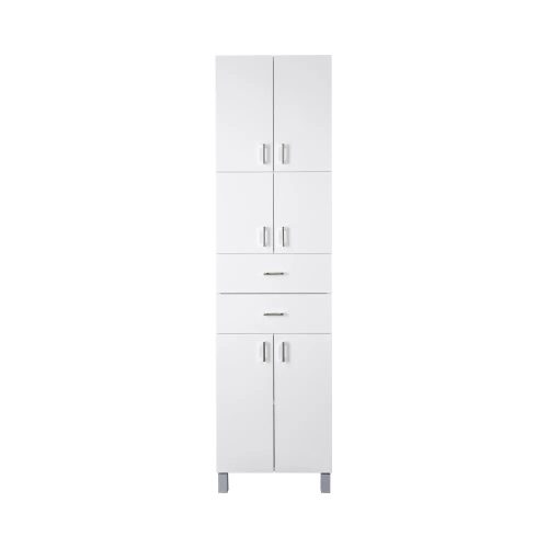 Viva STYLE fürdőszobai ÁLLÓSZEKRÉNY 192 magas polcos - 50 x 35 x 192 cm