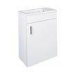 Viva STYLE NIKA - fali függesztett - fürdőszobabútor CeraStyle 71100 porcelán mosdóval 42 x 24 cm
