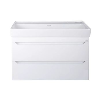   TMP SHARP 100 fali fürdőszobabútor - CeraStyle SHARP - 37600 DUPLA csaplyukas mosdóval - 100 x 48 cm