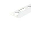 PROFILPLAST 421260101 MŰANYAG SZÖGLETES FEHÉR ÉLVÉDŐ 10 mm 2,7M