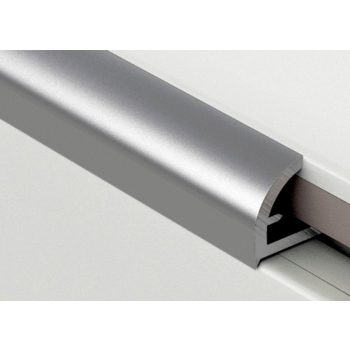  PROFILPLAST 451082502 ELOXÁLT ÍVES MATT EZÜST ÉLVÉDŐ 8 mm 2,5 M