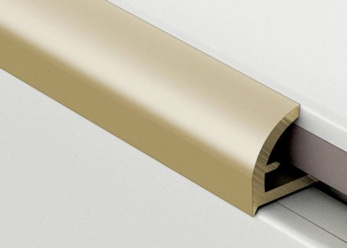 PROFILPLAST 451102503 ELOXÁLT ÍVES MATT ARANY ÉLVÉDŐ 10 mm 2,5M