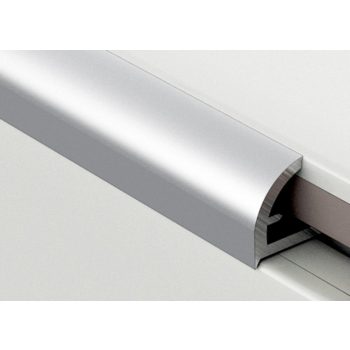   PROFILPLAST 451122502 ELOXÁLT ÍVES MATT EZÜST ÉLVÉDŐ 12,5 mm 2,5M