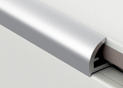 PROFILPLAST 451122502 ELOXÁLT ÍVES MATT EZÜST ÉLVÉDŐ 12,5 mm 2,5M