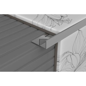   PROFILPLAST 451152501 NATUR ALU SZÖGLETES ÉLVÉDŐ 4,5 mm 2,5 M