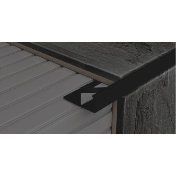   PROFILPLAST 451222534 ALU SZÖGLETES MATT FEKETE ÉLVÉDŐ 12,5 mm 2,5 M