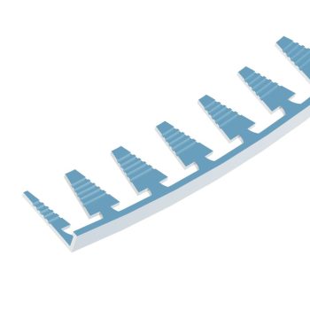   PROFILPLAST 451402501 NATUR ALU HAJLÍTHATÓ ÉLVÉDŐ 10 mm 2,5M