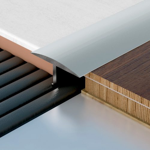 PROFILPLAST 451642502 ELOXÁLT MATT EZÜST BURKOLATVÁLTÓ 14 mm 2,5M