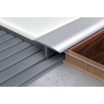   PROFILPLAST 451702502 ELOXÁLT MATT EZÜST BURKOLATVÁLTÓ 20 mm 2,5M