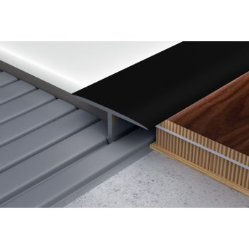 PROFILPLAST 451762512 MATT FEKETE BURKOLATVÁLTÓ 26 mm 2,5M