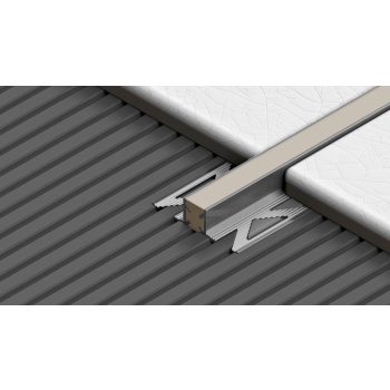   PROFILPLAST 451802520 DILETÁCIÓS FUGAPROFIL NATUR ALU BEIGE 10 mm 2,5M