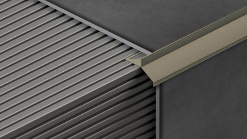 PROFILPLAST 451852504 ELOXÁLT MATT OLIVA TERASZ VÍZVETŐ 10mm 2,5m
