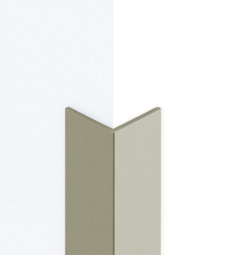 PROFILPLAST 452372704 ELOXÁLT MATT OLIVA SAROKÉLVÉDŐ 12x12 mm 2,7 M