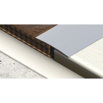   PROFILPLAST 454201002 ÖNTAPADÓS BURKOLATVÁLTÓ ELOXÁLT MATT EZÜST 80 mm 1M