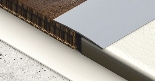 PROFILPLAST 454201002 ÖNTAPADÓS BURKOLATVÁLTÓ ELOXÁLT MATT EZÜST 80 mm 1M