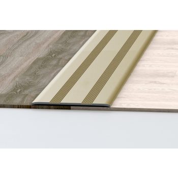   PROFILPLAST 454210903 ÖNTAPADÓS BURKOLATVÁLTÓ 35 mm ELOXÁLT MATT ARANY 0,9M