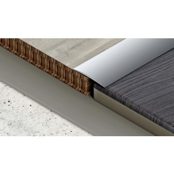   PROFILPLAST 454262702 ÖNTAPADÓS BURKOLATVÁLTÓ 32 mm ELOXÁLT MATT EZÜST 2,7M