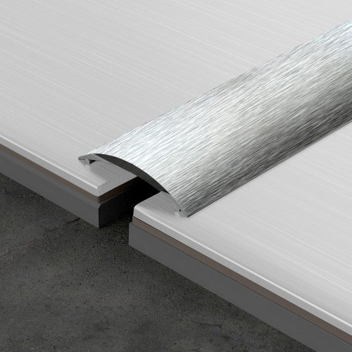 PROFILPLAST 454332713 NOX ÖNTAPADÓS BURKOLATVÁLTÓ SZÁLCSISZOLT ROZSDAMENTES ACÉL 30 mm 2,7M