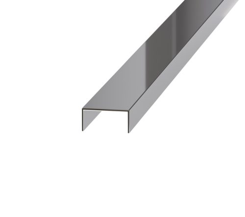 PROFILPLAST NOX PREMIUM 456022724 INOX TÜKÖR EZÜST DEKORCSÍK 10 mm 2,7 M