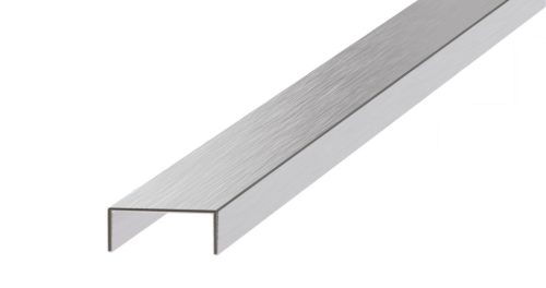 PROFILPLAST NOX PREMIUM 456042728 SZÁLCSISZOLT EZÜST DEKORCSÍK 20 mm 2,7 M