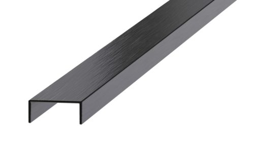 PROFILPLAST NOX PREMIUM 456042731 SZÁLCSISZOLT ANTRACIT DEKORCSÍK 20 mm 2,7 M