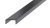 PROFILPLAST NOX PREMIUM 456042731 SZÁLCSISZOLT ANTRACIT DEKORCSÍK 20 mm 2,7 M