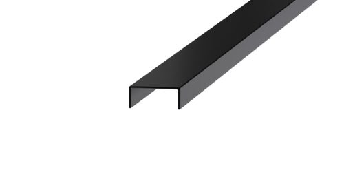 PROFILPLAST NOX PREMIUM 456042732 MATT FEKETE DEKORCSÍK 20 mm 2,7 M