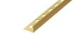 PROFILPLAST NOX PREMIUM 456672729 SZÖGLETES SZÁLCSISZOLT ARANY ÉLVÉDŐ 10 mm 2,7 M