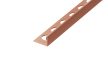 PROFILPLAST NOX PREMIUM 456672730 SZÖGLETES SZÁLCSISZOLT ROSE GOLD ÉLVÉDŐ 10 mm 2,7 M