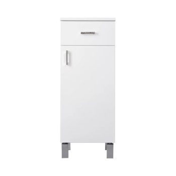   Viva STYLE fürdőszobai ÁLLÓSZEKRÉNY 85 alacsony POLCOS - 1 fiók - JOBBOS - 35 x 33 x 85 cm