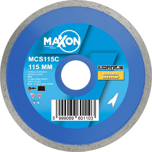 DIATECH MAXON CLASSIC 115x22,2x5 mm GYÉMÁNTVÁGÓ KORONG