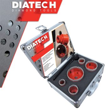   DIATECH GYÉMÁNTFÚRÓ KÉSZLET-2 M14 SAROKCSISZOLÓHOZ (25-30-35-50-68 mm)