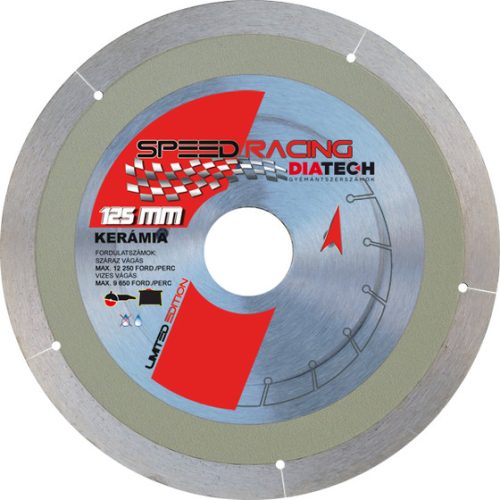 DIATECH SPEED UNI BARKÁCS 125x7x22,23 mm GYÉMÁNTVÁGÓ KORONG
