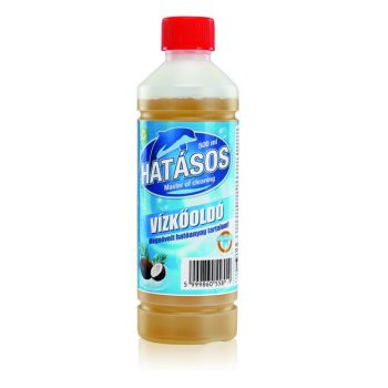 HATÁSOS VÍZKŐÖLDÓ 75%-OS, KÓKUSZ ILLAT 500 ml