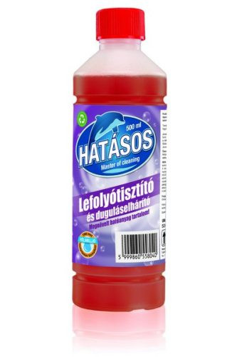 HATÁSOS LEFOLYÓTISZTÍTÓ ÉS DUGULÁSELHÁRÍTÓ 500 ml