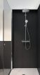 HANSGROHE CROMETTA E 240 SZÖGLETES ZUHANYRENDSZER TERMOSZTÁTOS CSAPTELEPPEL, KRÓM 27271000