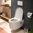 HANSGROHE ELUPURA ORIGINAL S FALI WC SZETT AQUA CHANNEL FLUSH, SOFT CLOSE, QUICK RELEASE TETŐVEL