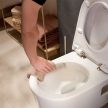 HANSGROHE ELUPURA ORIGINAL S FALI WC SZETT AQUA CHANNEL FLUSH, SOFT CLOSE, QUICK RELEASE TETŐVEL