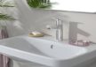 HANSGROHE LOGIS 100 EGYKAROS MOSDÓCSAPTELEP PUSH-OPEN LEFOLYÓVAL, KRÓM 71107000