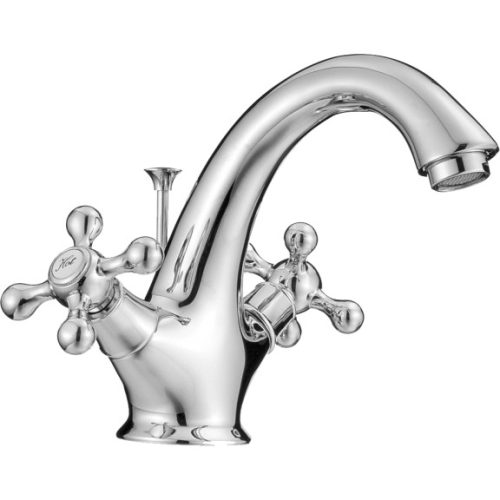 Inter Ceramic ICF 1002851 Retro mosdócsaptelep autómata leeresztővel, króm