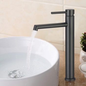 Inter Ceramic ICF 1007002B magas mosdócsaptelep, fekete