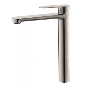   Inter Ceramic ICF 111321BS magas mosdócsaptelep, szálcsiszolt acél