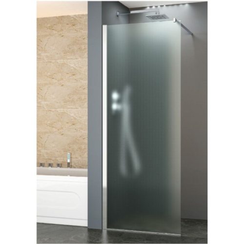 Inter Ceramic ICS 113FS/90 NANO WALK-IN zuhanyfal fabric, króm