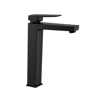   Inter Ceramic ICF 1418191B ELINOR MATT BLACK magas mosdócsaptelep, matt fekete