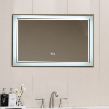   Inter Ceramic ICL 1815 LED tükör érintőkapcsolóval, páramentesítővel 80×60 cm