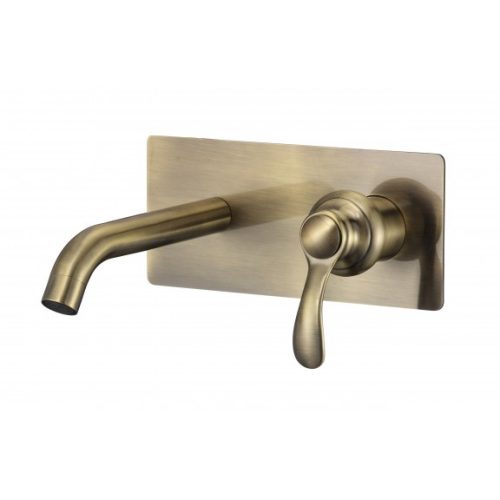 Inter Ceramic ICF 5545311BR fali süllyesztett mosdócsaptelep, bronz
