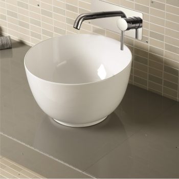   Inter Ceramic ICB 598 pultra ültethető porcelán mosdókagyló 41x25 cm