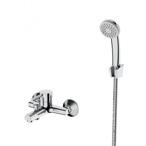 Inter Ceramic ICF 6258290C KRISTI kád- és zuhanycsaptelep zuhanyszettel, króm